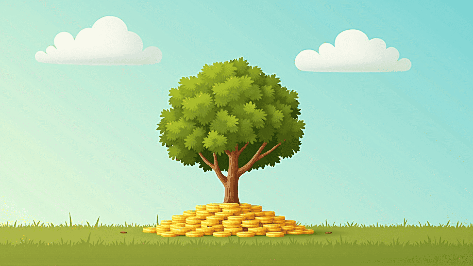 Investment growth tree
